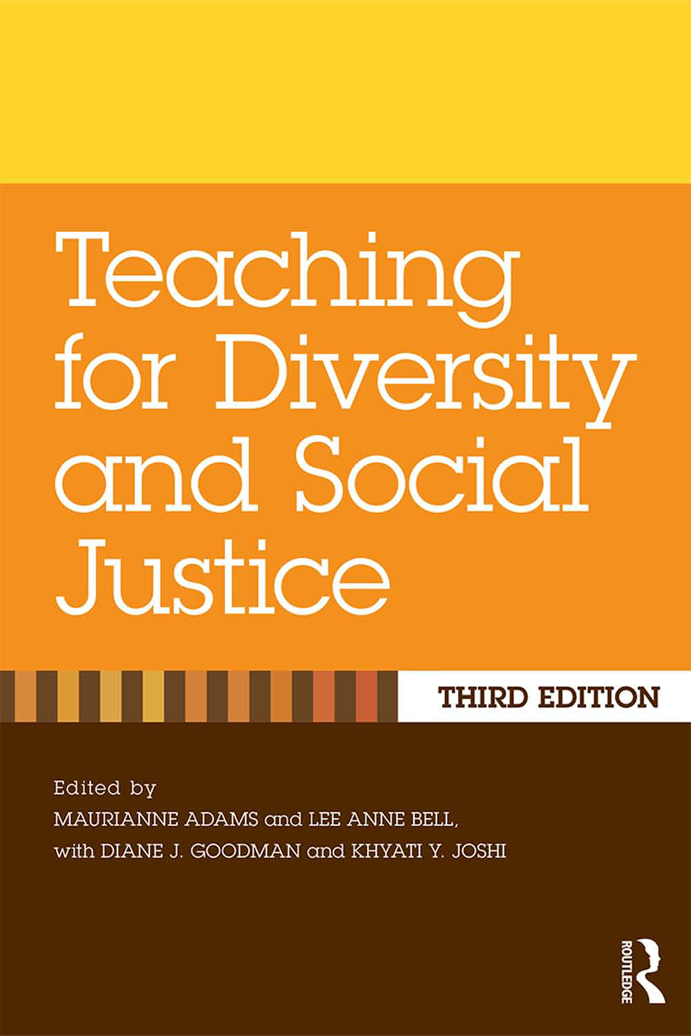 Cover of "Teaching for Diversity and Social Justice, 3rd Edition" - a book by Khyati Joshi